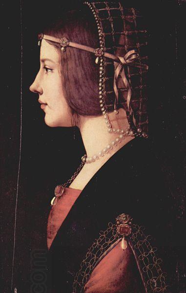 PREDIS, Ambrogio de Portrait of a lady oil painting picture